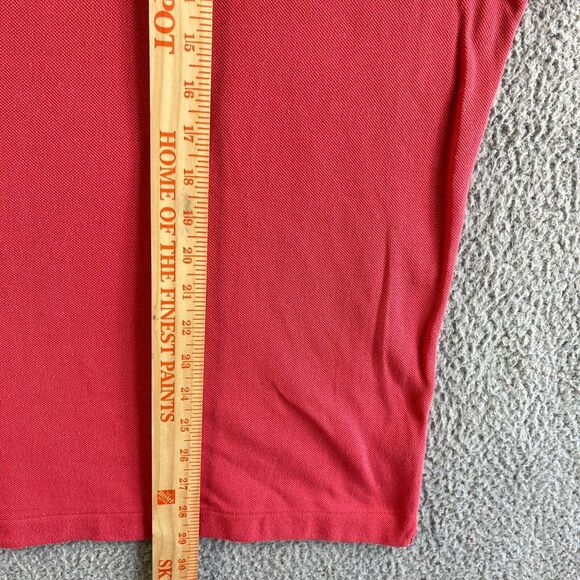 Lacoste Polo Shirt Mens Extra Large 6 Pink‎ Pique Peruvian Cotton Golf Devanlay - Picture 12 of 13